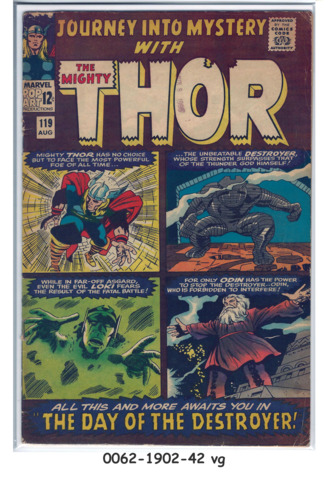 Journey into Mystery #119 © August 1965 Marvel Comics